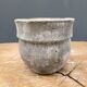 Cast iron flower pot grey planter