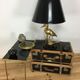 Suite of 2 suitcases, 50s