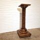 Antique wine press plant stand, France 1940s