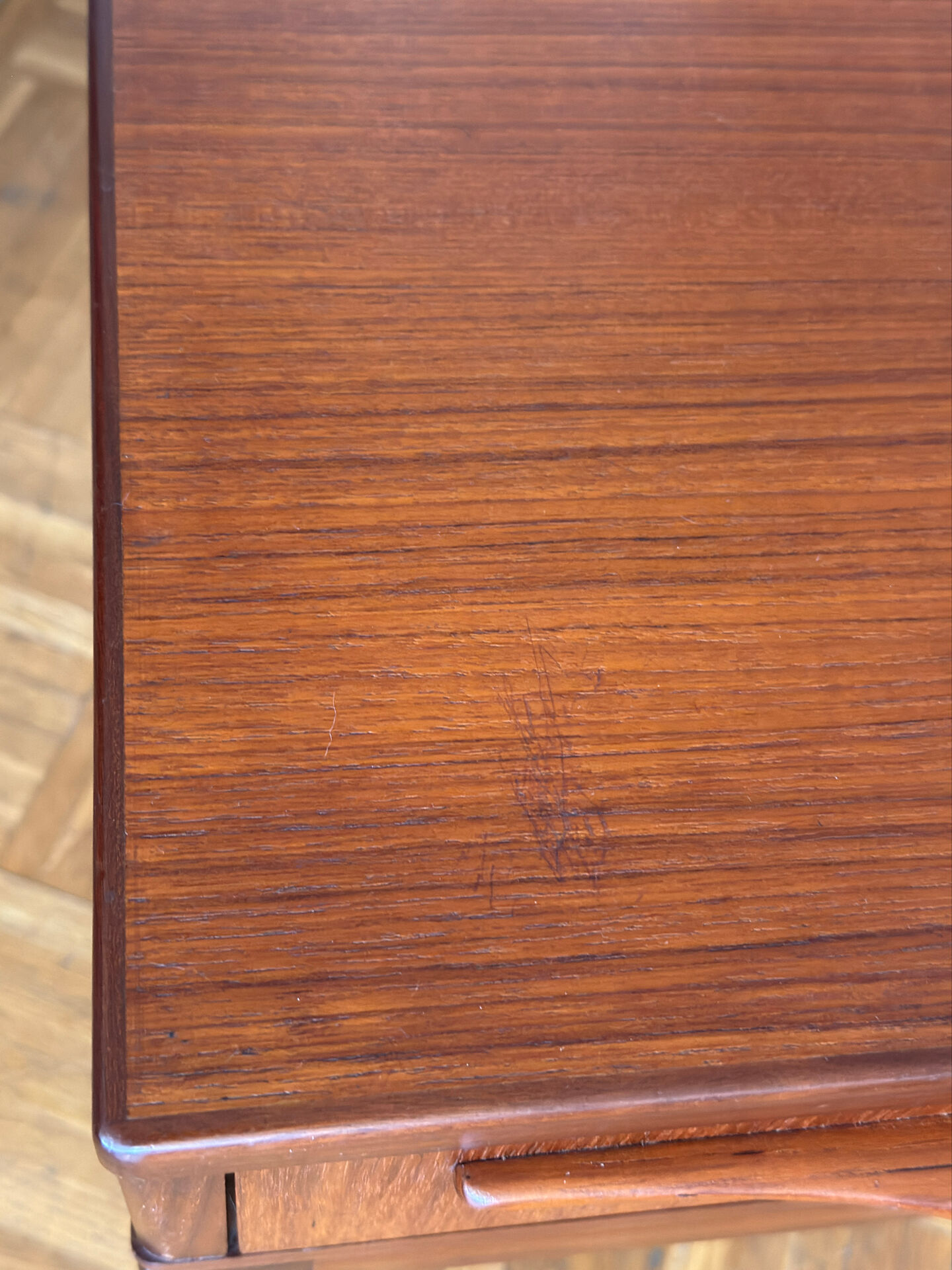 Teak bedside table from the 1960s.