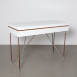 Low white presentation table