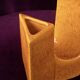 Sculptural Amber Ceramic Space Age Vase, Italy 1970