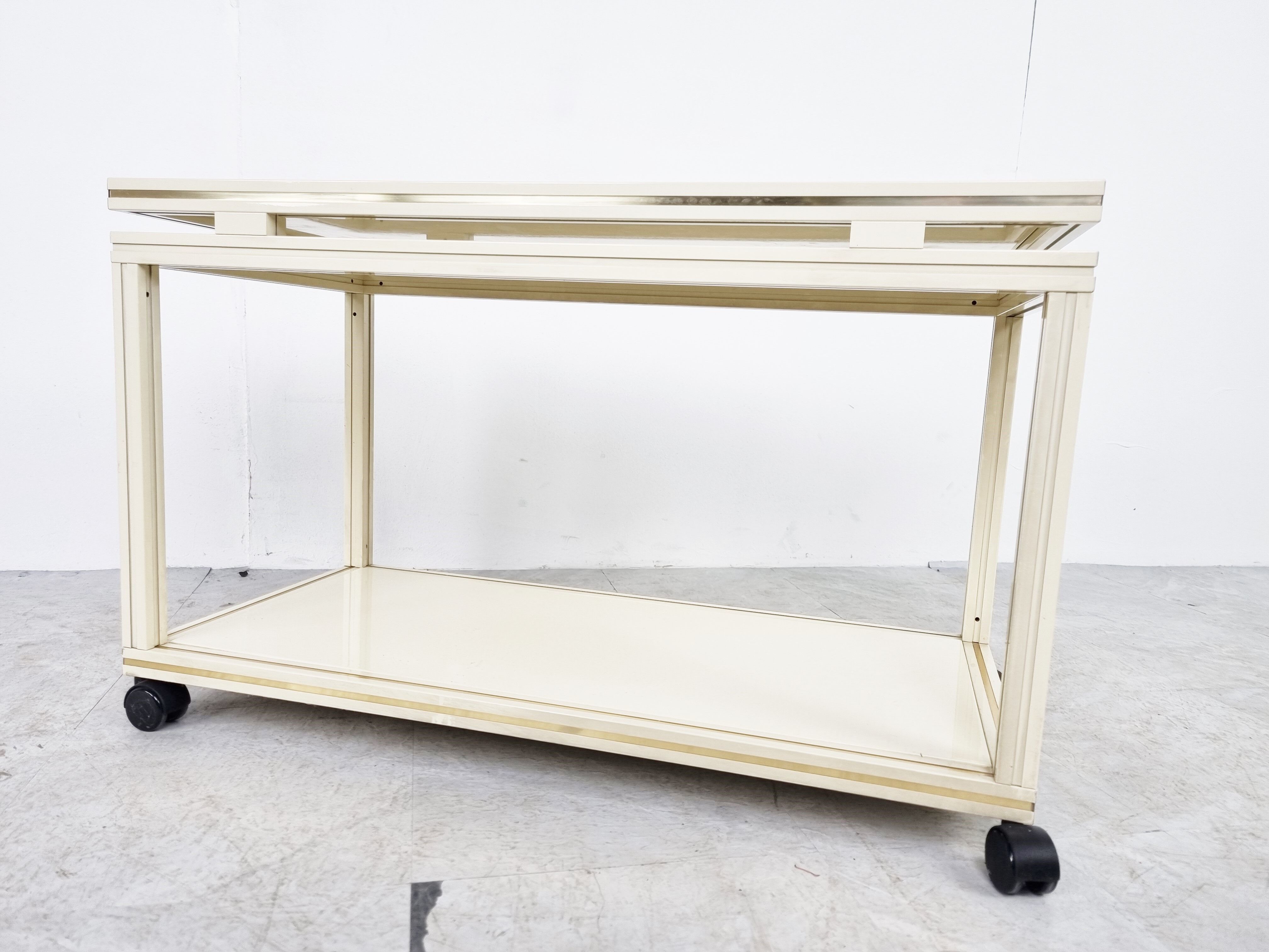 Vintage trolley by Pierre Vandel, 1980s