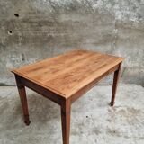 Antique oak table office table or kitchen table