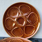 Set of 4 oyster plates