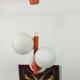 Lustre vintage orange