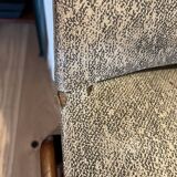 (Lot) 2 teak designer chairs (1950s)