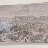 Gravure ancienne Versailles
