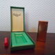 Vintage lighter "Colonel Five", gold metal, with original box