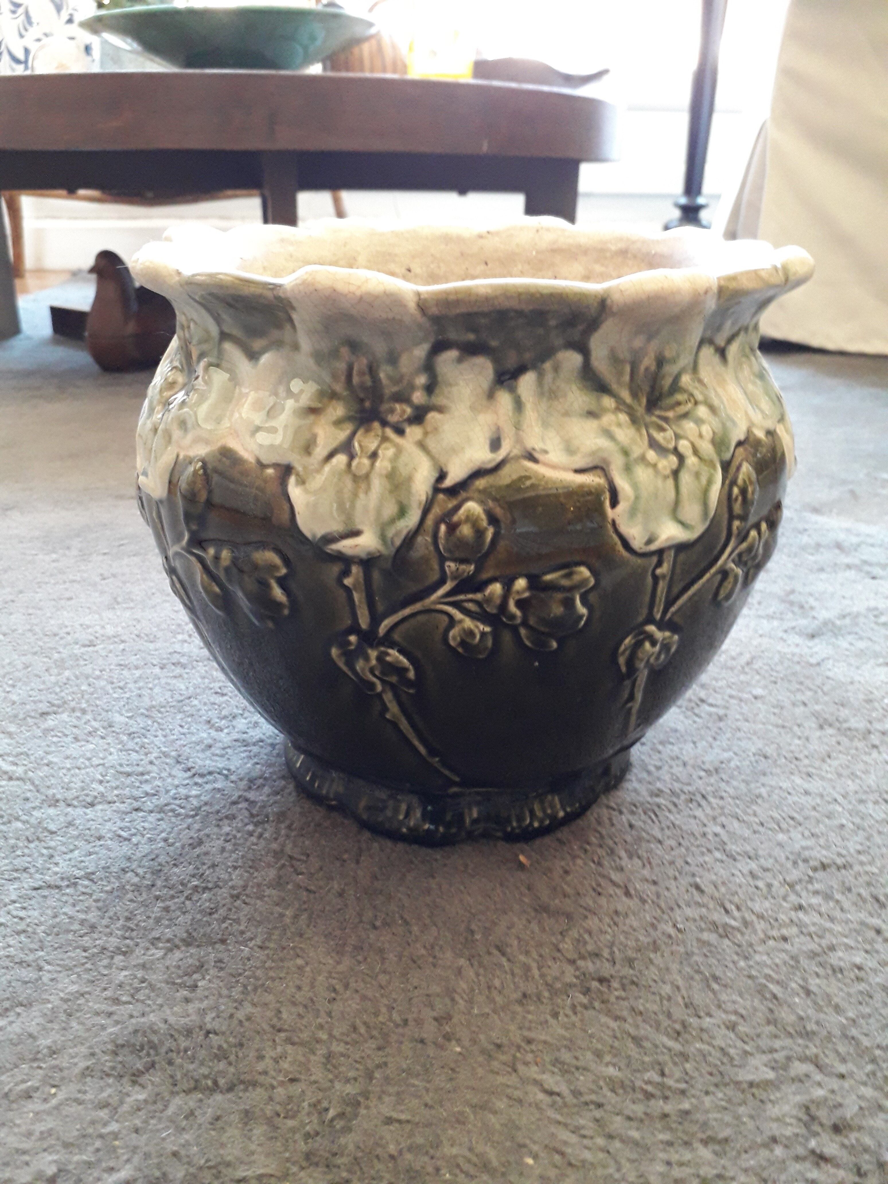 Art-nouveau bubble ceramics