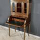 Rare Small Cylinder Desk and Showcase, Louis XVI style – Mid-19th century