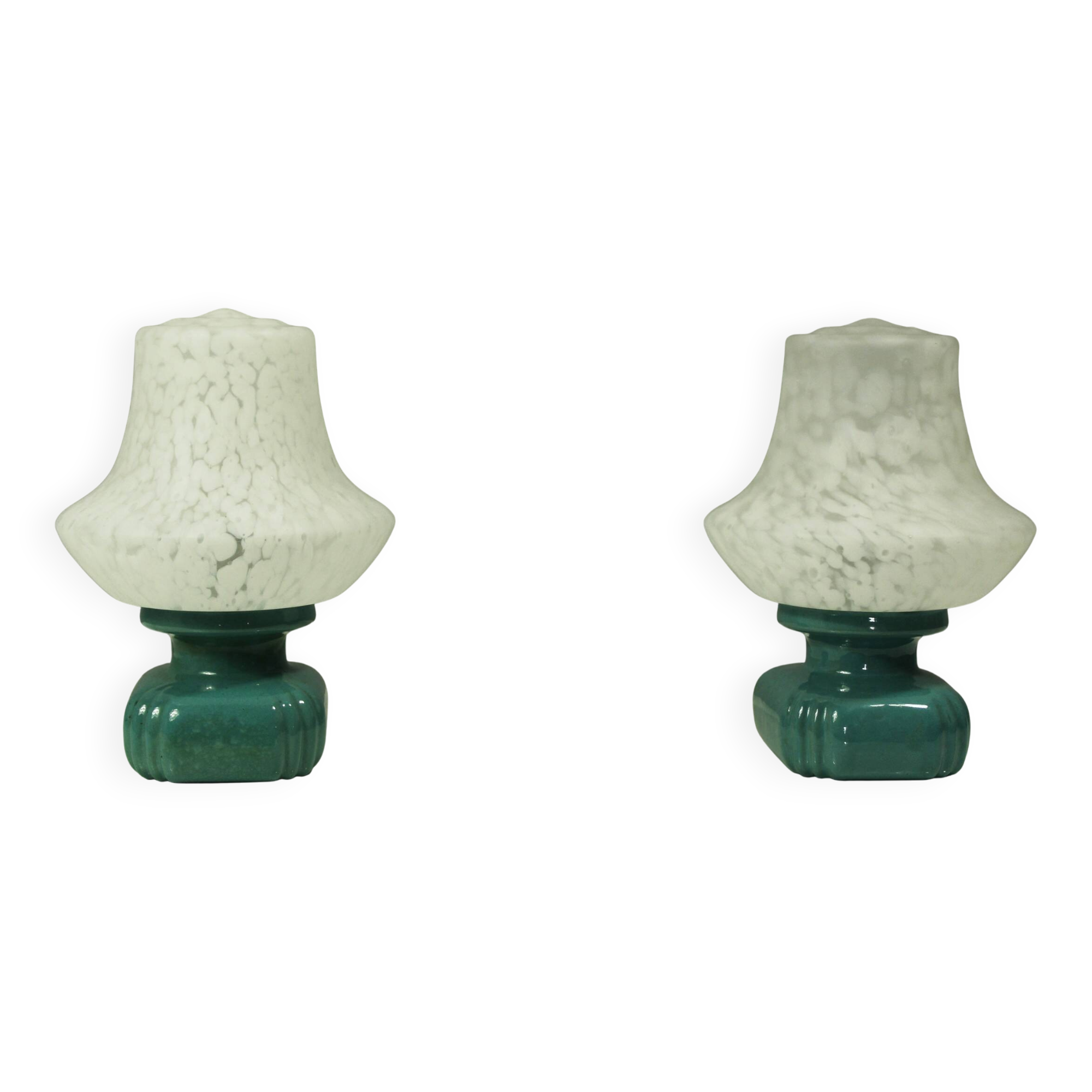 Lampes de chevet, lot de 2, années 1970