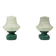 Lampes de chevet, lot de 2, années 1970