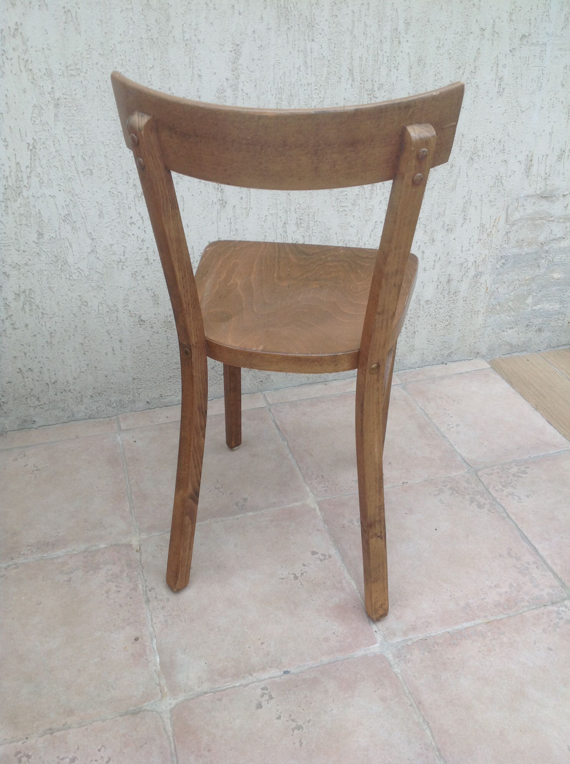 6 vintage Baumann bistro chairs