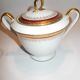 White porcelain sugar bowl