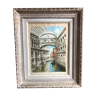 Tableau aquarelle giorgi pont des soupirs Venise