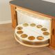 Teak veneer bar cabinet, Germany 1950s