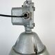 Industrial explosion proof lamp with aluminium shade from polam, 1970s