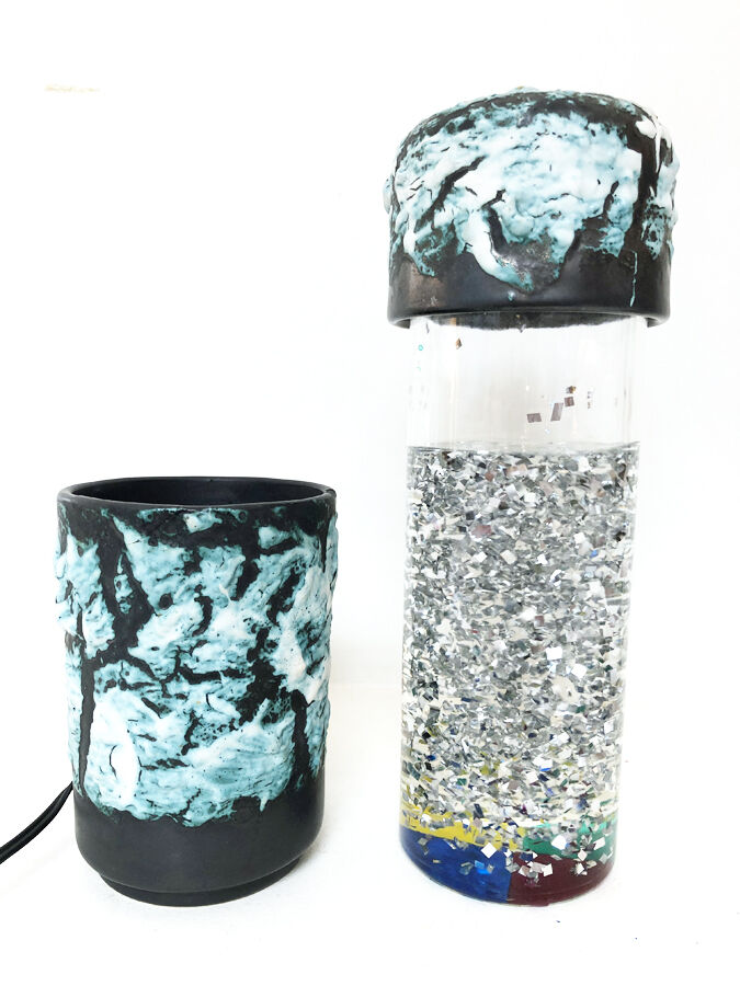 Lamp creation Luc Vallauris 1970