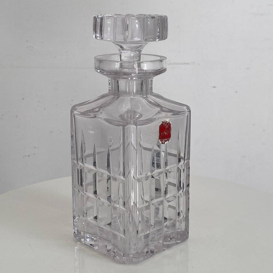 Vintage crystal carafe