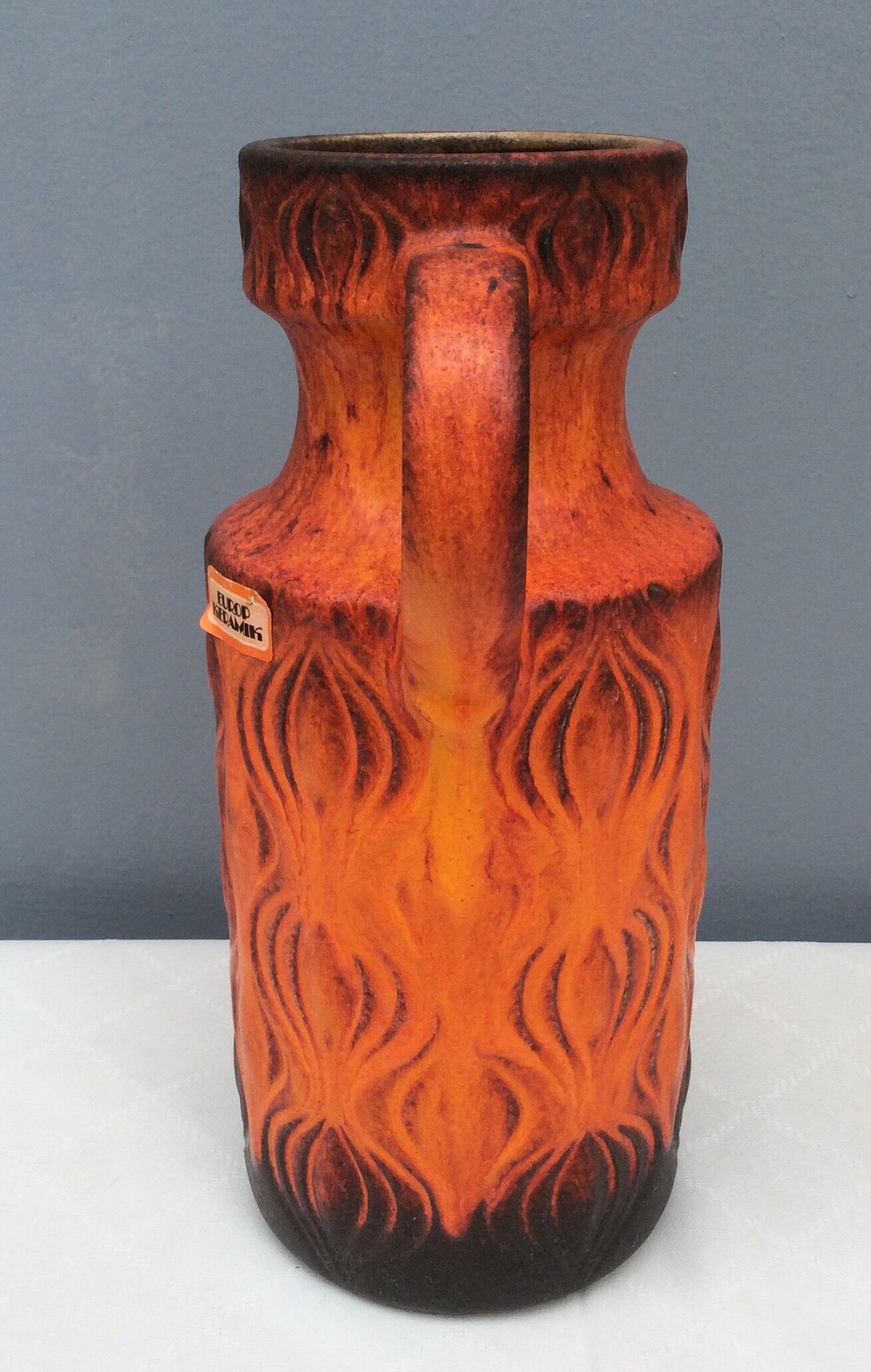 West Germany ceramic pitcher, 1960s