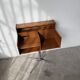 Console table or small desk Fimsa Roma Italy teak