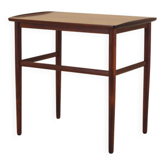 Table basse en palissandre, design danois, années 1970, production : Danemark
