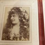 Collection of 39 photographs of singers, actresses, and gymnasts between 1870 and 1880.