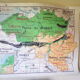 Vintage school map