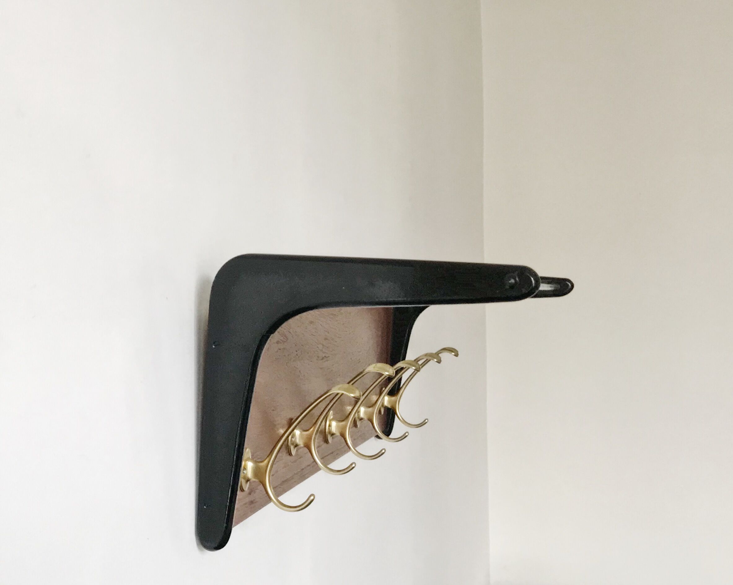 Wall coatrack Italian, 1960 s