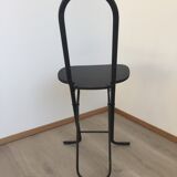 Gastone Rinaldi black folding chairs