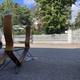 Series of 4 Chairs by Pietro Arosio for Airon 1980