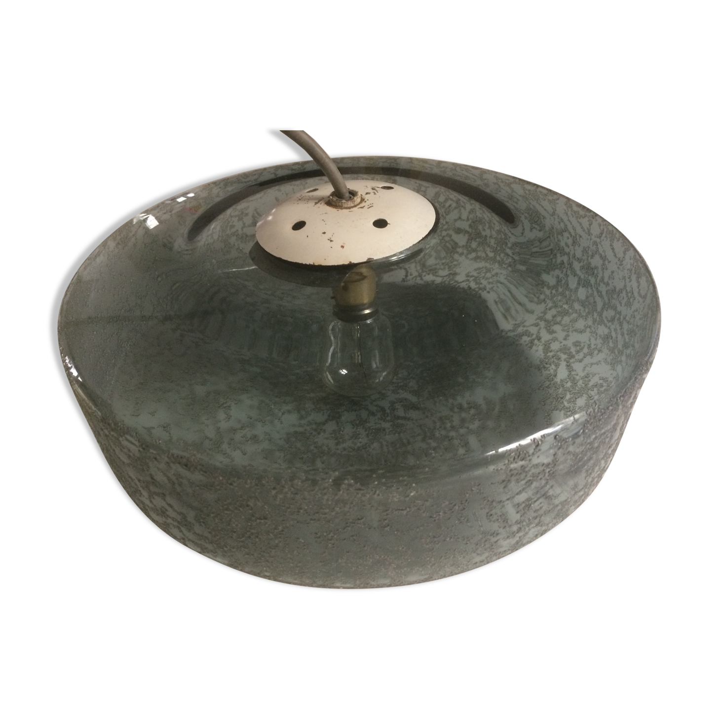 Smoked glass suspension 70s