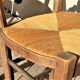 1 lot de 4 chaises rustique