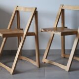 Pair of folding chair 60s
