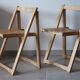 Pair of folding chair 60s