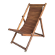 Vintage teak children's chaise longue