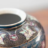 Antique Japanese porcelain vases, Meiji period, 19th century, oriental porcelain art, in