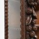 Baroque Style Display Case in Oak, Belgium, 1950s