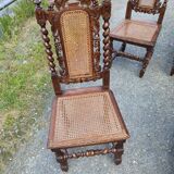 6 Louis XIII style chairs