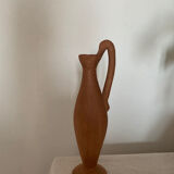 Decorative pot or vase in terracotta clay