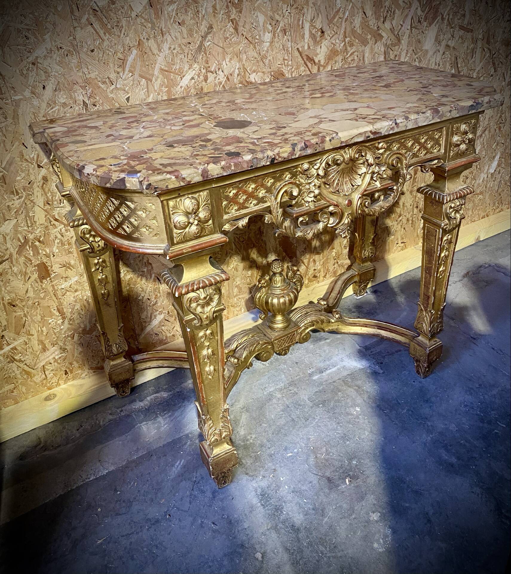 Golden console