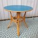 Rattan table 60s