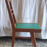 Vintage chair with compass legs - 1950s/60s