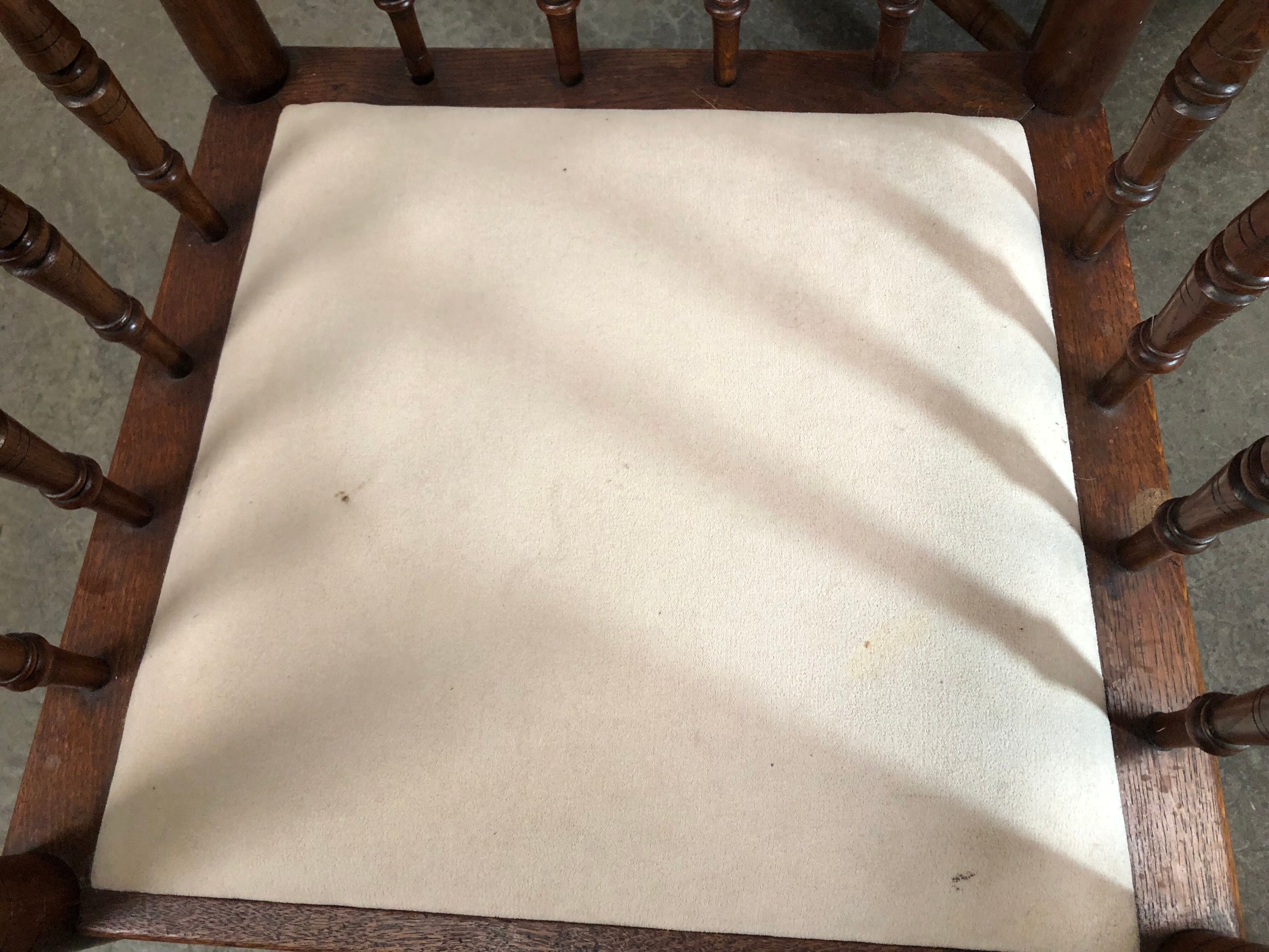 2 armchairs old Gothic style