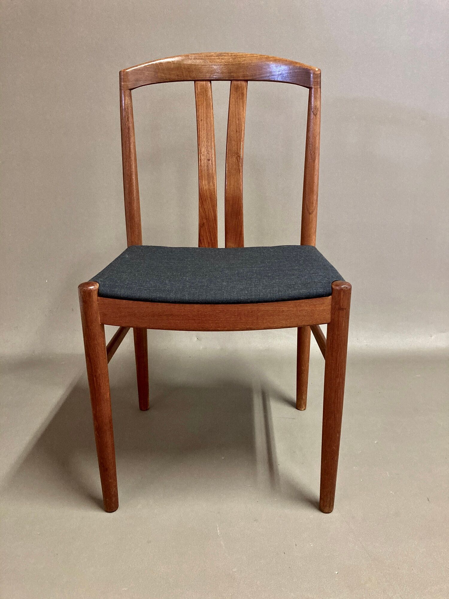 Set of 4 scandinavian chairs teak stamp Johansson Sweden 1950