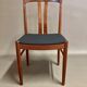 Set of 4 scandinavian chairs teak stamp Johansson Sweden 1950