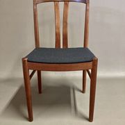 Set of 4 scandinavian chairs teak stamp Johansson Sweden 1950