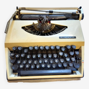 Machine à écrire tippa, vintage années 1970.