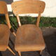 4 50s/60s bistro chairs